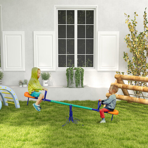 Outsunny Balancín Infantil Multicolor 192 x 60 x 60 cm 1