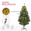 Homcom Árbol de Navidad Verde 91 x 91 x 150 cm 3
