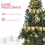 Homcom Árbol de Navidad Verde 91 x 91 x 150 cm 4