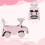 Coche Correpasillo Rosa 53 x 25 x 35 cm 6