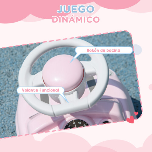 Coche Correpasillo Rosa 53 x 25 x 35 cm 2