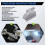 10 LED Inner Hinge Lamp Wardrobe Hinge Light Under Cabinet Light Cupboard Sensor Lights for Bedroom Kitchen Closet 6