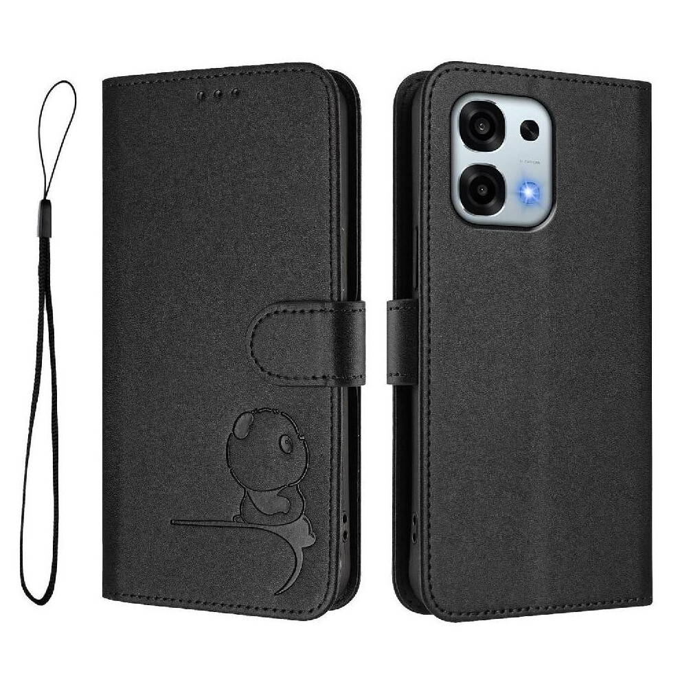 () Phone Case For Oppo A6 5G Flip Folio Magnetic Card Slots Holder Kickstand Pu Leather Rfid Blocking 764563366477