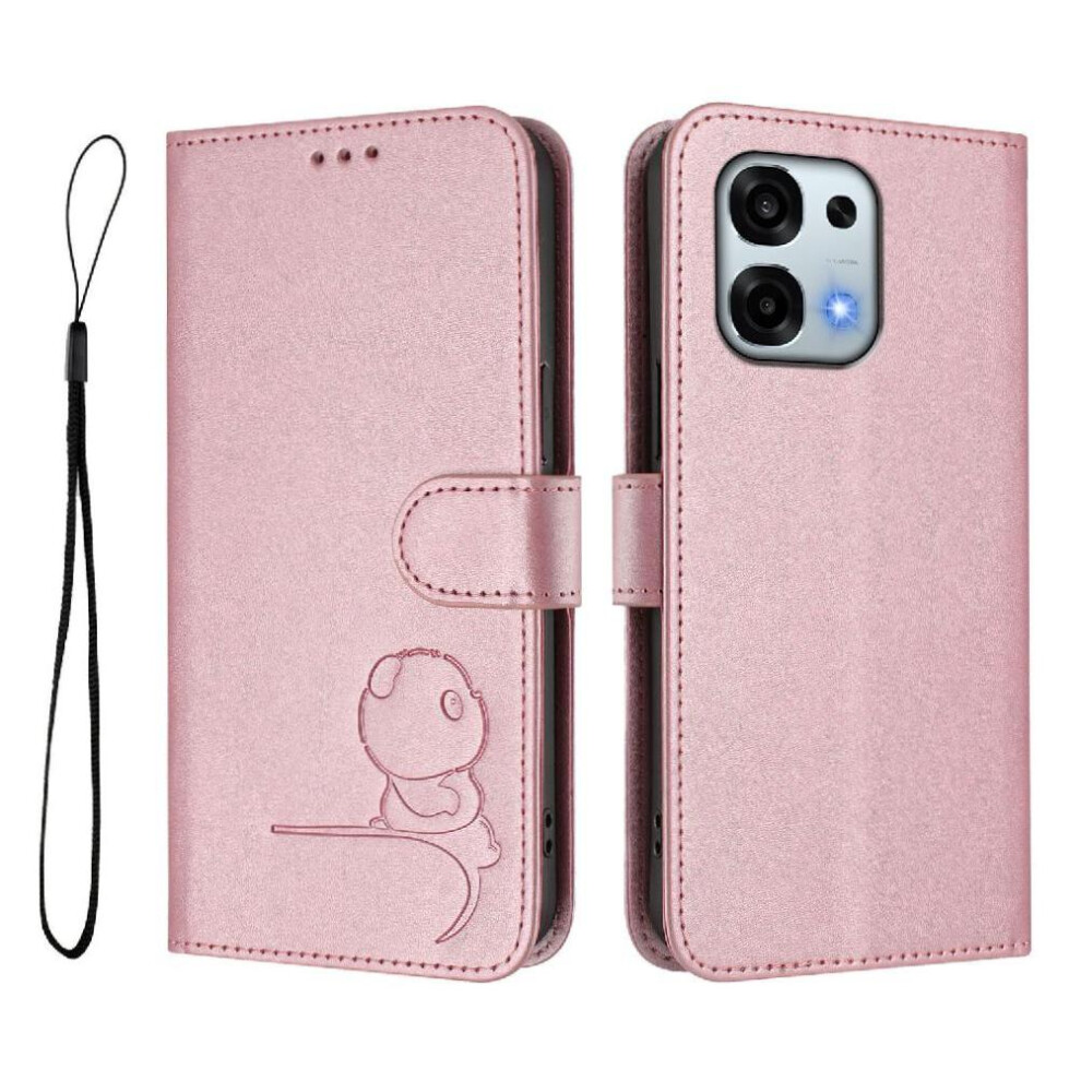 () Phone Case For Oppo A6 5G Flip Folio Magnetic Card Slots Holder Kickstand Pu Leather Rfid Blocking 764563366460