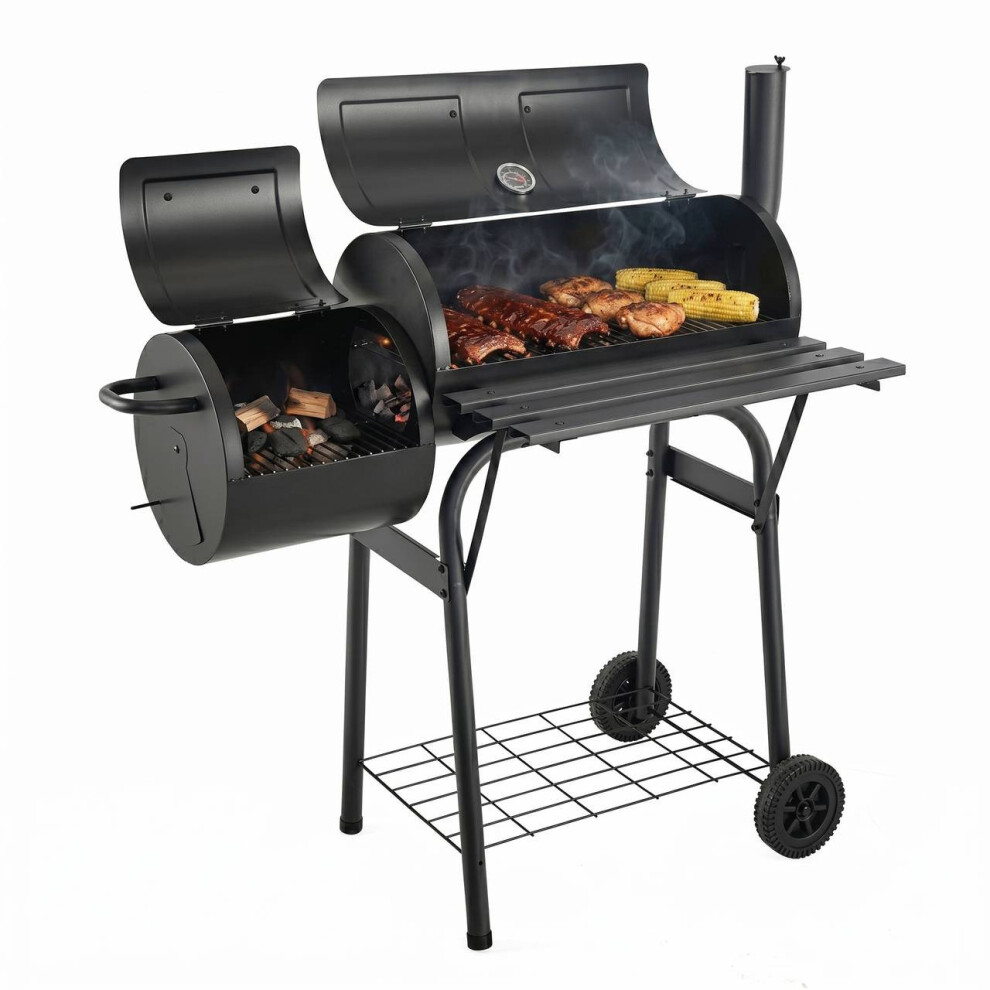 Urbnliving Nashville Charcoal Bbq Cooking Smoker Grill