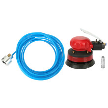 Heavy Duty Air Random Orbital Palm Sander Rear Exhaust Outlet High Wear Resistance Light Weight Low Noise For Wood Metal Auto Body Work