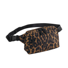 Bagbase Leopard Print Crossbody Bag