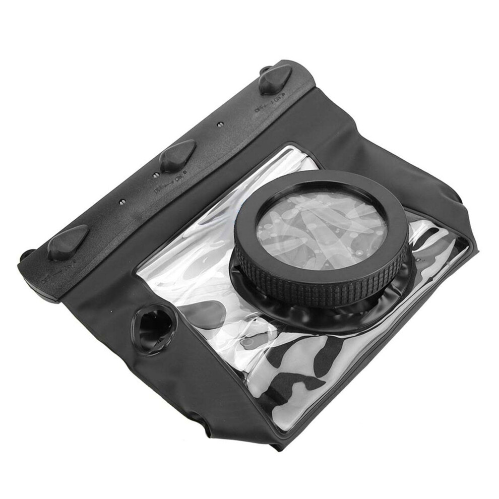 Tteoobl Underwater Waterproof Dving Case Bag 20M For Nikon Dslr Cameras Uk Black 8441393776035
