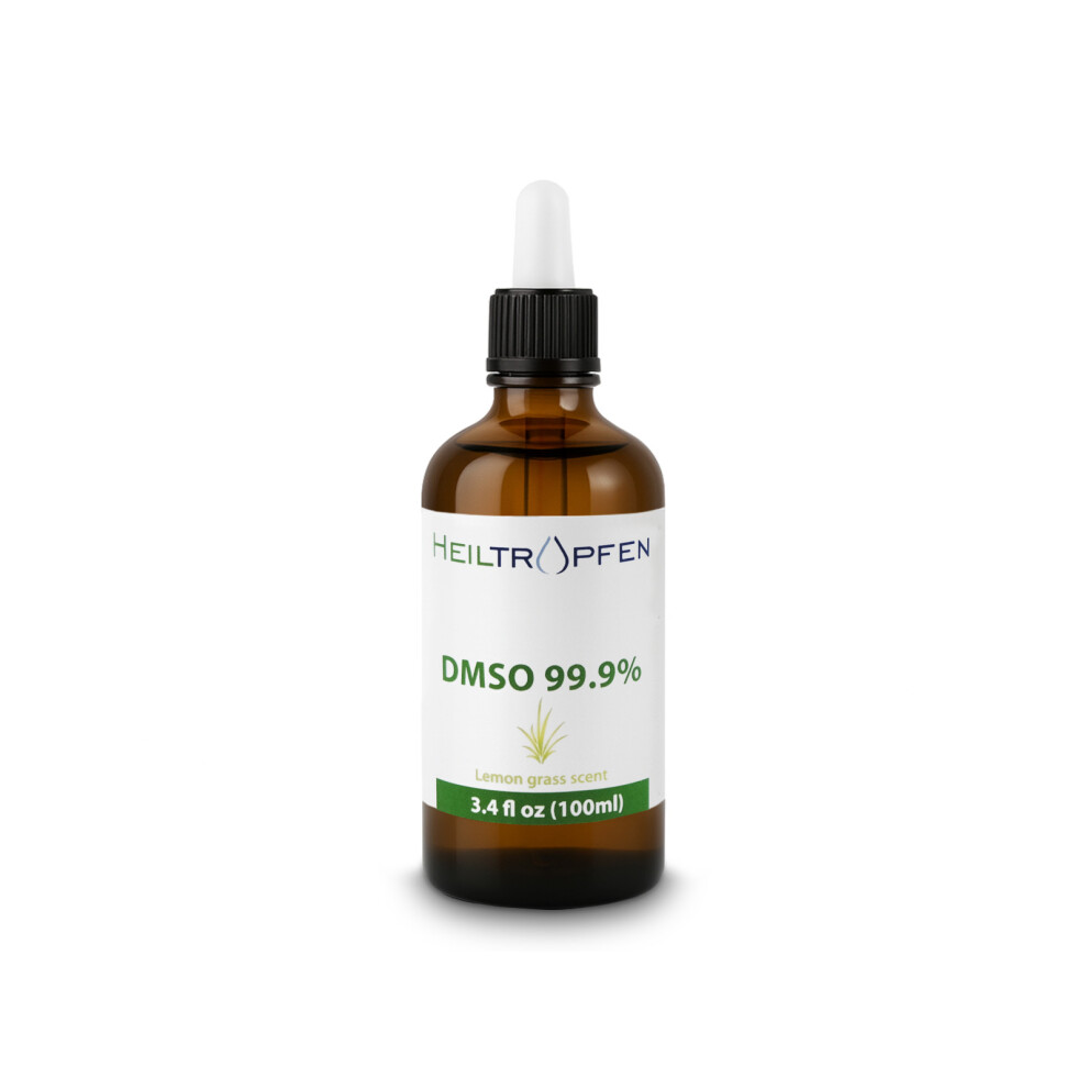 Heiltropfen Dmso 99.9% Lemon Grass Scent - Pharma Grade Ingredients - 3.4 Oz - 100