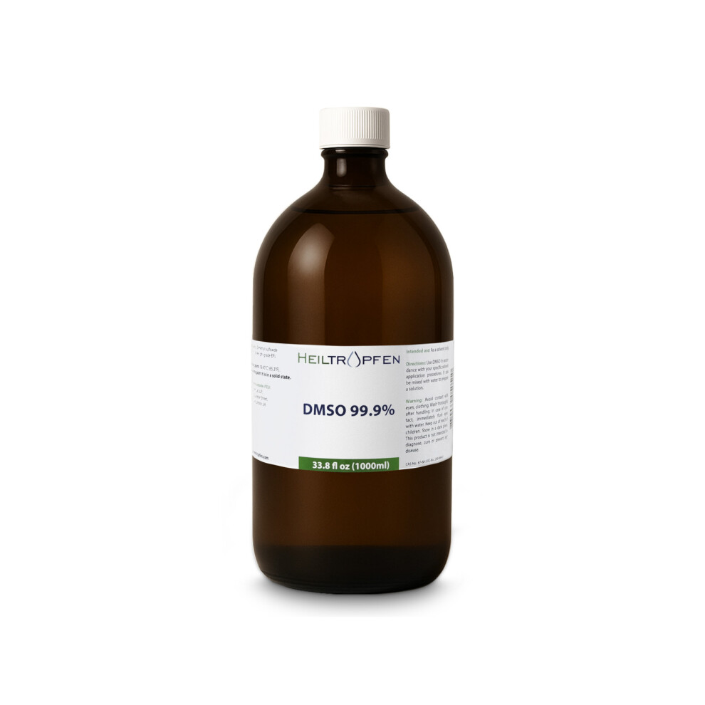 Heiltropfen Dmso - Dimethyl Sulfoxide Liquid (34 Oz - 1000Ml) - Low Odour