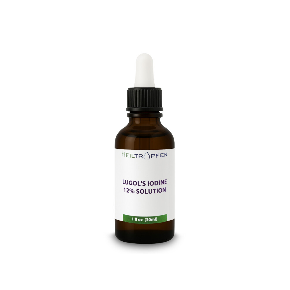 Heiltropfen 12% Lugol's Iodine Solution 1Fl Oz (30Ml)