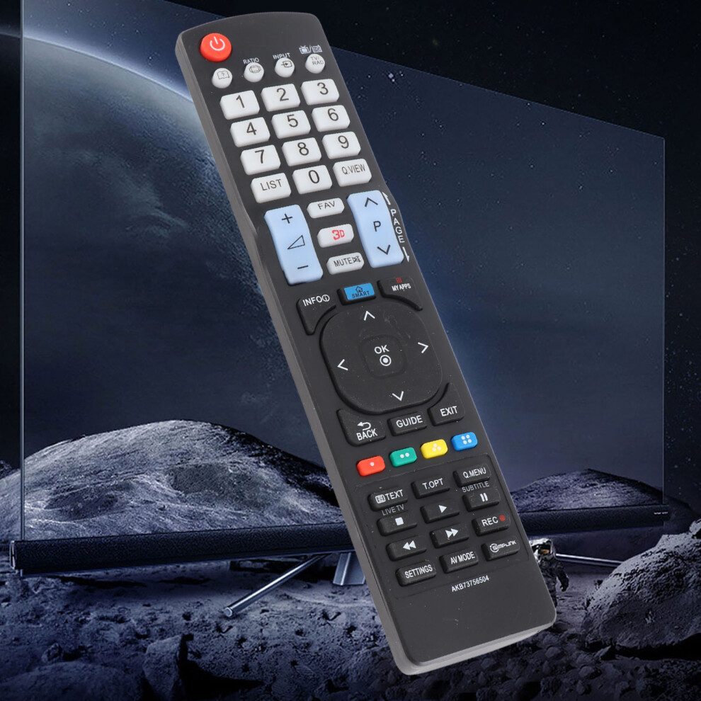 Akb73756504 Remote, 23.4X5x2cm, 2Xaaa, Abs, Black 7901393776127