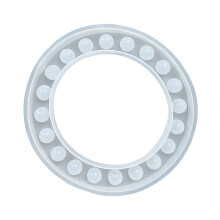 Flower Support Silicone Mold Suitable For Indoor-large round