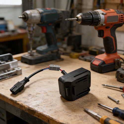 Fast Connect Power Tool Attachment With Reinforced Wiring 1