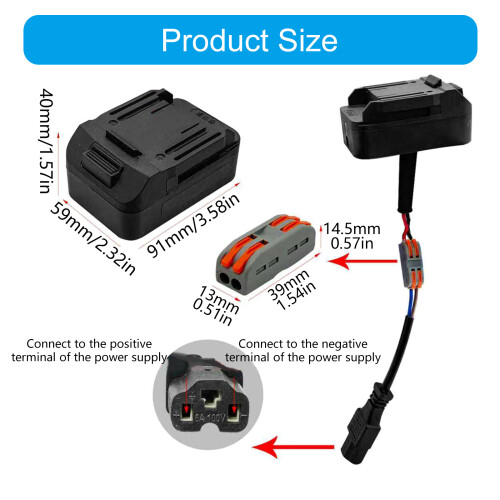 Fast Connect Power Tool Attachment With Reinforced Wiring 2