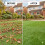 Garden Leaf Sweeper Collector Brush Rake - Push Along 12