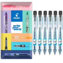 Pilot B2P Retractable Ballpoint Pen 1.0mm Black Pack of 6