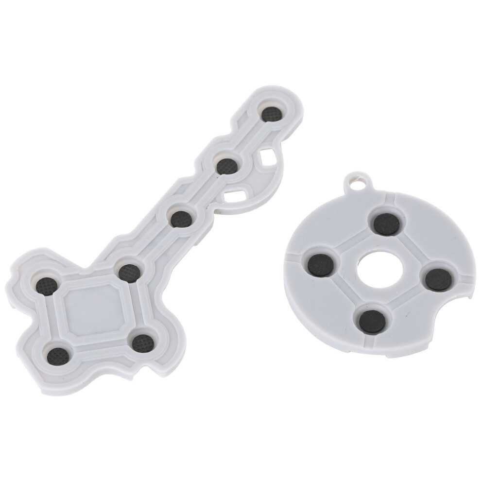 Xbox 360 Controller Conductive Rubber Pads 10 Pcs Replacement Parts 4631393776812