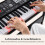 61-tasters elektronisk keyboardsett med justerbart stativ 4