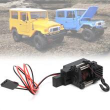 WPL C34 C34K C34KM RC Car Winch Upgrade: Plastic & Metal Parts for 1/16 Scale