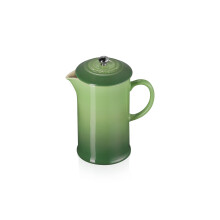 Le Creuset Stoneware Cafetière French Press with Stainless Steel Plunger, 1 Litre, Serves 3-4 Cups, Bamboo, 60706084080003