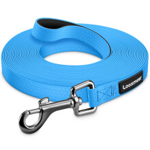 Looxmeer Training Lead for Dogs, 15m/49ft Long Line Dog Lead for Large Medium Small Dogs, Recall Obedience Dog Training Leads, Padded Handle & Storage