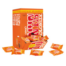 Tony's Chocolonely - Tiny Tony's Milk Caramel Sea Salt Gift Box - 900g Mini Chocolates To Share, Individually Wrapped, Vegetarian, Belgian Fairtrade C