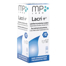 MP Labo Lacri+ Eye Drops for Cats and Dogs - Preservative-free eye drops; moisturises and supports dry eyes and corneal health