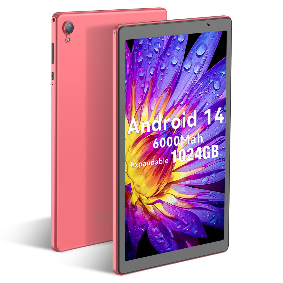 Pritom 10 Inch Android 14 Tablet, 32Gb Rom, 6000Mah, Expand To 1024Gb, Quad Core Processor, 10 Inch Tablet, Android Tablets Hd Ips Screen, Camera, Wi 5004995010179