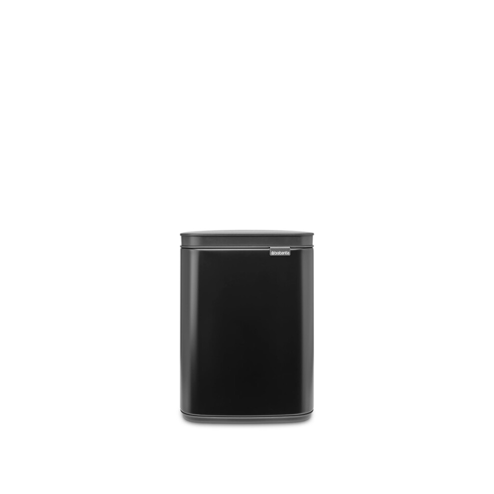 Brabantia - Bo Waste Bin 4L - Small & Stylish Rubbish Bin - Easy Open And Soft Closing Lid - Hygienic & Space Efficient - Wall Mountable - For Bathroo