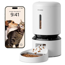 PETLIBRO Automatic Cat Feeder with Camera, 1080p HD Live Monitoring, Remote App Control with 5 GHz Wi-Fi, Two-Way Audio Interaction