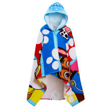 Paw Patrol Hooded Towel 100% Cotton Skye Chase Poncho Kids Beach Towel Boys Bath Towel Girls Swimming Wrap Changing Robe