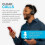 JLab JLab Go Work 2nd Gen Wireless Headset - 55+ H Bluetooth, Mic, Multipoint 4