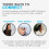 JLab JLab Go Work 2nd Gen Wireless Headset - 55+ H Bluetooth, Mic, Multipoint 6