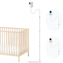 Derebir Baby Monitor Floor Stand Holder Compatible with Babysense ?V43_2CAM and MaxView 2CAM Camera Baby Flexible Baby Monitor Mount Stand(68.8 i