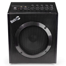 Rockjam RJ20WAR2 Electric Guitar Amplifier with Headphone Output, Three-Band EQ, Overdrive and Gain, 20 Watt