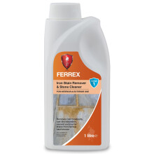 LTP Ferrex Stone Cleaner| removes Rust outbreaks, Rust discolouration & Cement Mortar Stains from Ferrous Hard Stones-Contains Phosphoric Acid; Phosph