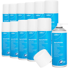 AF Air Duster / Sprayduster Compressed Air Can Blower Spray for Office PC, Laptop keyboard cleaner dust remover PS5 xbox fans (12-Pack)