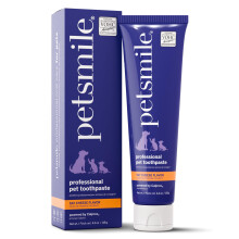Petsmile Professional Pet Toothpaste for Cats & Dogs - Only VOHC Accepted Toothpaste - Clinically Proven to Control Plaque & Tartar Calprox Formula (S