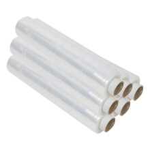 Aspect Pallet Wrap (400 mm x 250m) Heavy Duty Shrink Wrap Roll Cling Film, Tear Resistant, Waterproof Shrink Wrap Rolls, Moving Essentials for Homes a