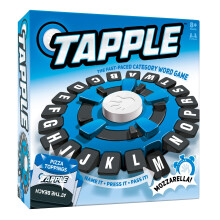 Tapple Word Game | Fast-Paced Family Board Game | Choose a Category & Race Against The Timer to be The Last Player | Family Games | For 2-8 Players |