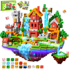 COOLJOYA Magnetic Blocks-150 PCS Magnetic Building Blocks, Easter Gifts for Kids, Building Toys for Montessori Birthday Gifts with Magnets, Montessor