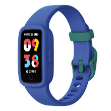 BIGGERFIVE Vigor 3 Kids Fitness Tracker Watch, AMOLED Screen, No App or Phone Needed, 3ATM Waterproof, Heart Rate & Sleep Monitor, Pedometer & Step Co