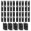 55PCS Multi Tool Blades, Universal Multitool Blades for Wood Plastics Cutting, Oscillating Multitool Quick Release Compatible with Dewalt Milwaukee Bo 1
