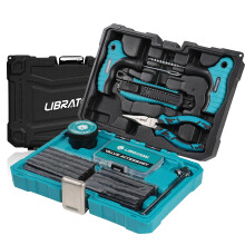 Libraton Tire Repair Kit, 78PCS Tire Plug Kit Heavy Duty Professional Repair Tools to Fix Punctures and Plug Patch Flats, Tubeless Tire Patch Kit for