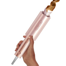 TYMO CurlPro Plus Hair Curler Automatic Rotating - Long Barrel Curling Wand for Long Hair, Ceramic Curling Iron for Women, Anti-Scald, Tangle-Free, 60