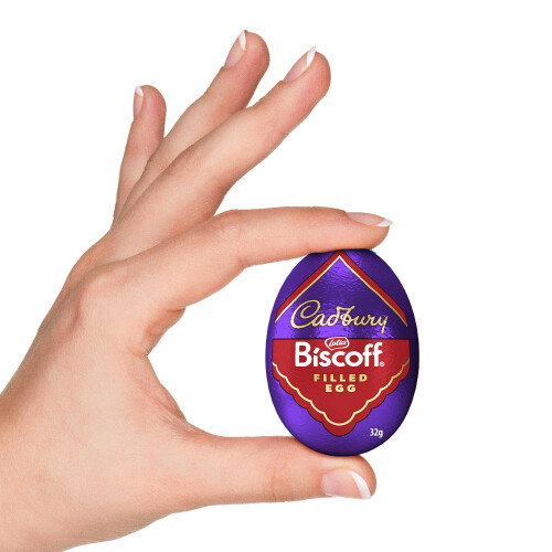 Cadbury Cadbury Dairy Milk Biscoff Filled Chocolate Egg, Filled w/ Crunchy 2