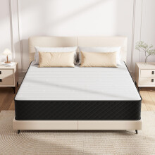 Matoresu Extra Firm 25CM Single Mattress with Innerspring Hybrid Memory Foam, Single Bed Mattress for Ultimate Support & Pressure Relief