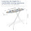 Minky Minky Marine Ironing Board with 114 x 38cm Ironing Surface 2
