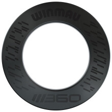WINMAU Blade 360 Dartboard Surround Black Dart Board Surround Ring Durabl